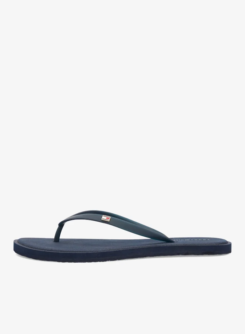 TOMMY HILFIGER Chic Enamel Flag Flip-Flops